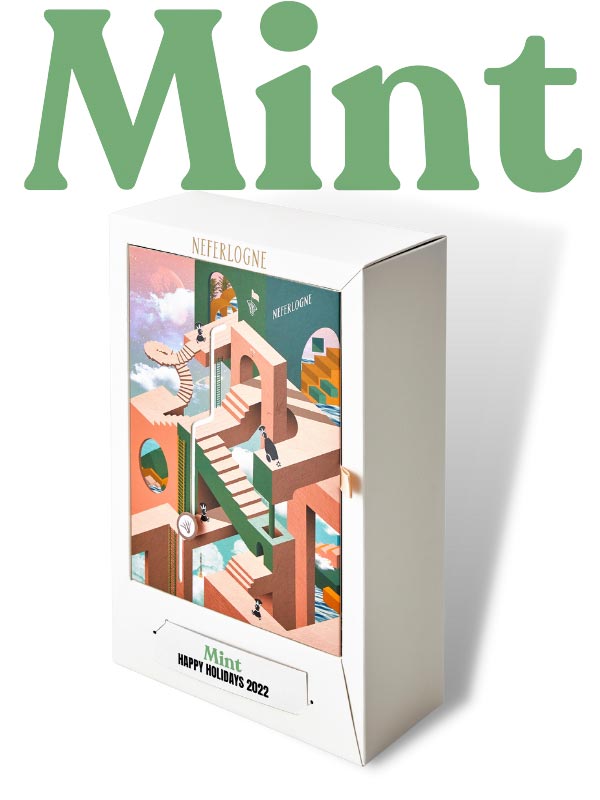 Special Occasion NewYear Customise Candle Gift Box Set for Mint Magazine Thailand